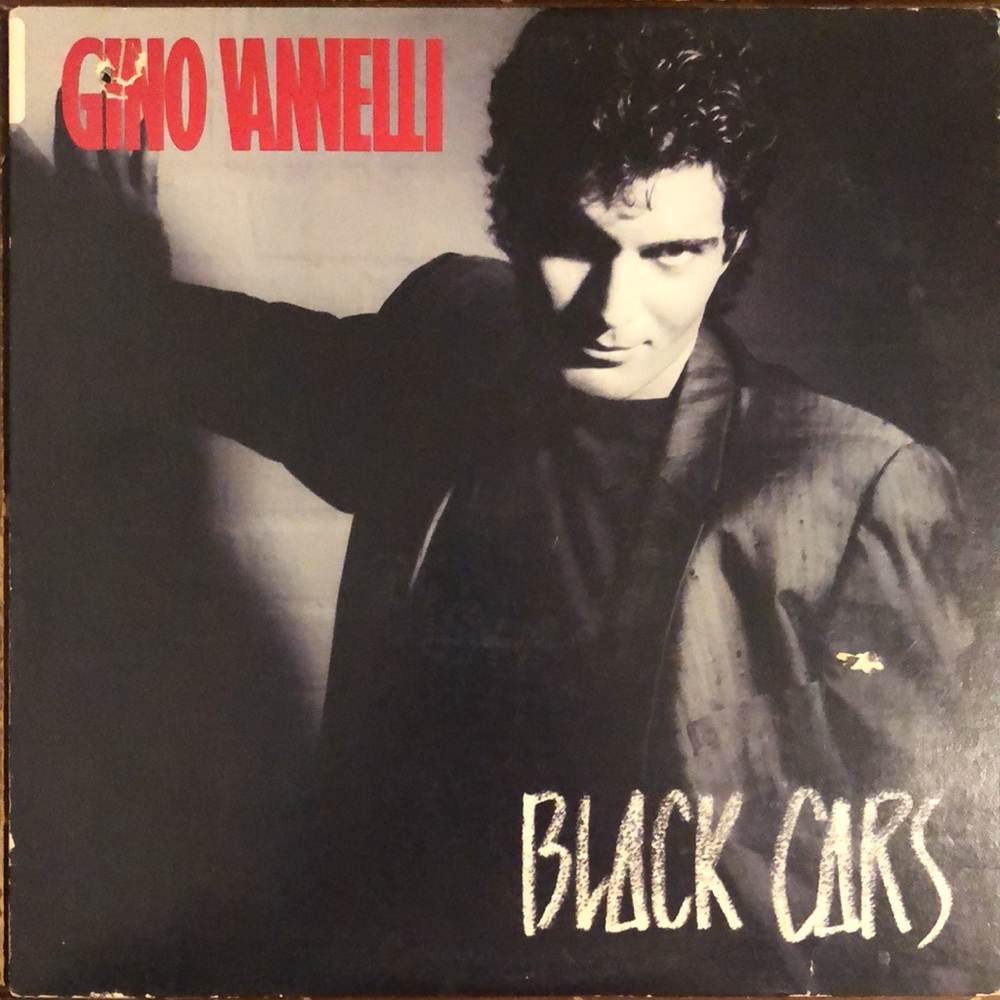 Gino Vannelli Black Cars Vinyl Lp '85